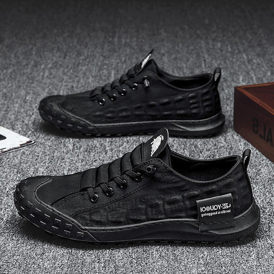Men Casual Shoes Sneakers Fashion Leather Driving Shoes Moccasins Summer