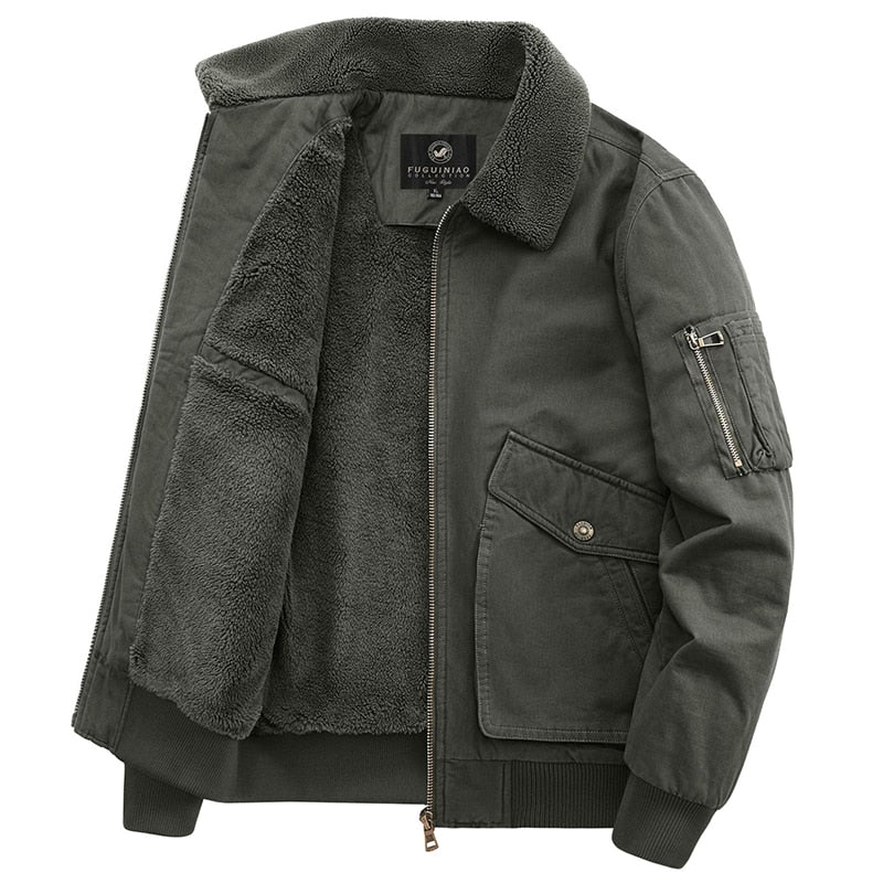 Men Military Windbreaker Camping Man Coat Winter Bigsize Tactical