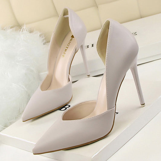 Shoes Women Pumps Fashion High Heels Shoes Black Pink Yellow Shoes Women Bridal