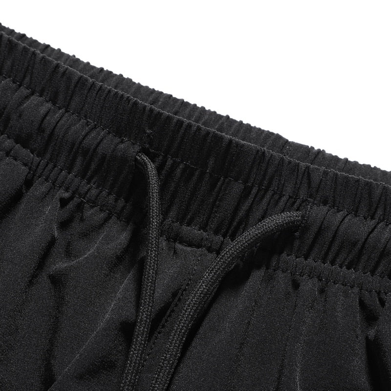 Korean Ice Silk Men Summer Thin Fashion Brand Loose And Versatile