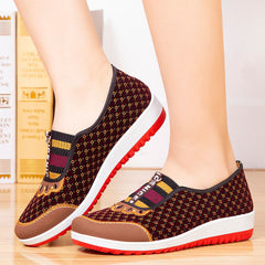 Spring and Autumn Cloth Shoes Women Single Shoes Soft Soled Anti Slip