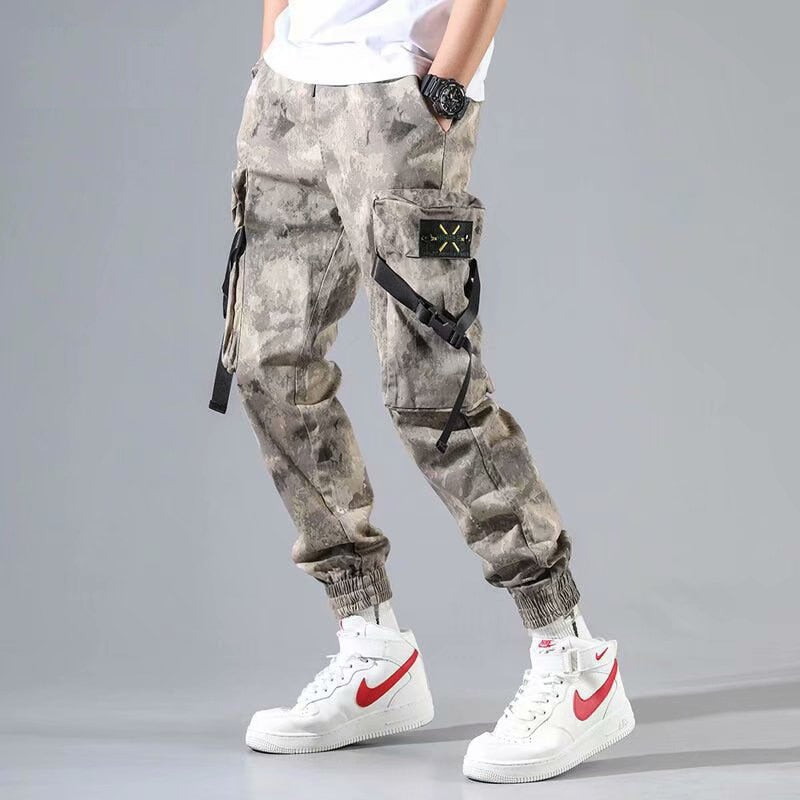 Streetwear Jogging Pants Men Harajuku Winter Spring Hip Hop Cargo Japanese