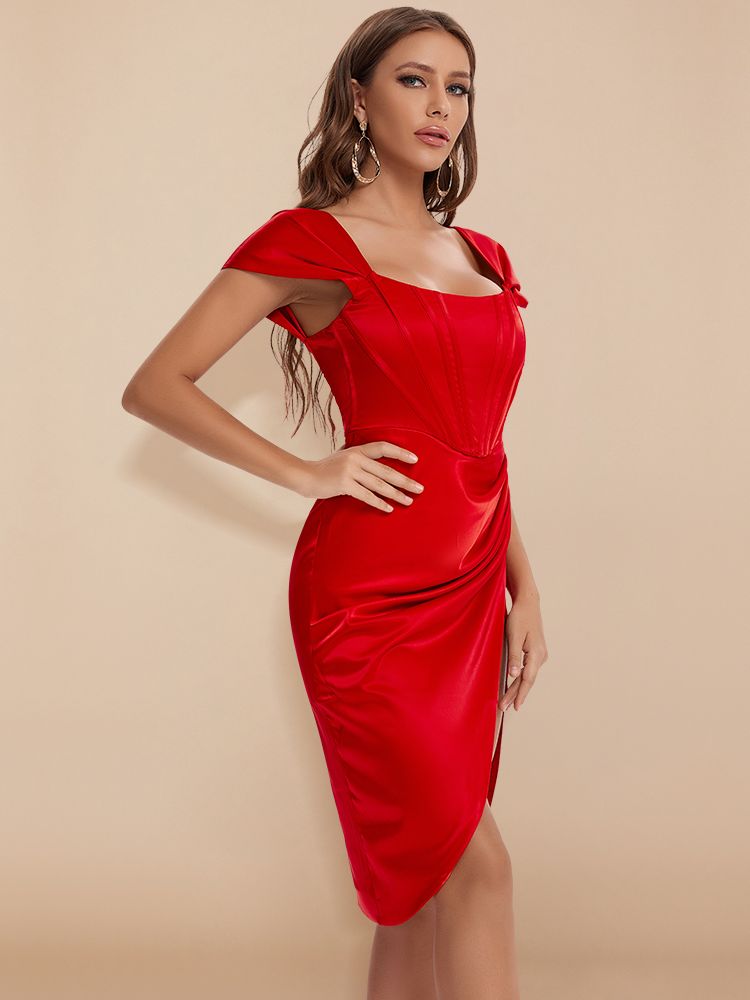 Long Bodycon Dresses Women Off Shoulder White Red White Dress Party Club
