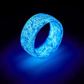 Glow Ring Glowing In The Dark Stainless Steel Fashion Jewelry Decoration