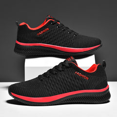 Sneakers Men Summer Breathable Shoes For Men Big Size Black White Casual