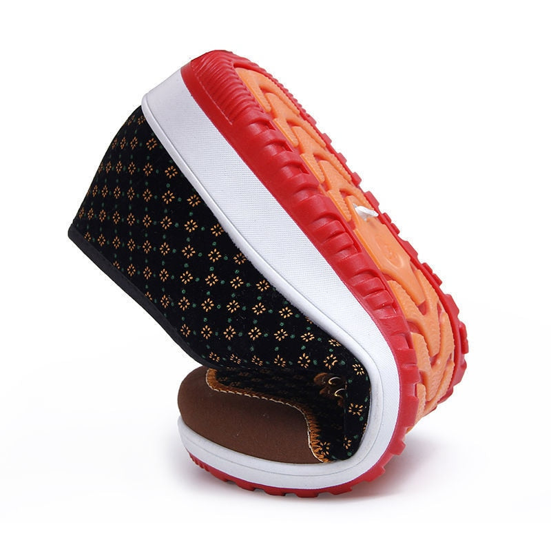Spring and Autumn Cloth Shoes Women Single Shoes Soft Soled Anti Slip