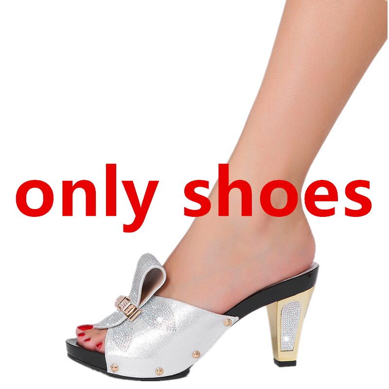 Italian Shoe And Bag Set For Party Ladies Wedges Shoes Summer Styles African