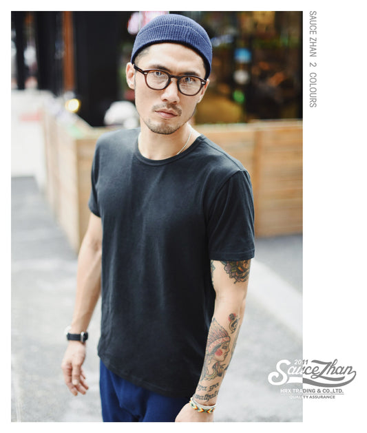 Tops & Tees Men T-shirt Short Sleeve Anti-Deformation