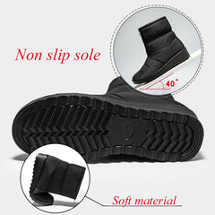 Waterproof Snow Boots for Women Winter Warm Plush Ankle Booties Front