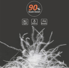 super warm filling white duck down winter coats for kids- Teenager