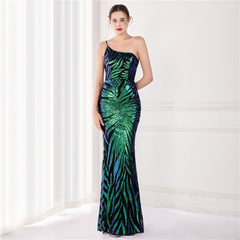 Evening wear Dresses: Strapless Evening Dresses Sequins Long Mermaid Party Gowns