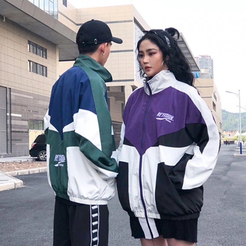 College Style Varsity Jacket Men Spring Letter Embroidery Bomber Jacket