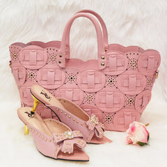 Style Women Shoes and Bag to Match in Color matching