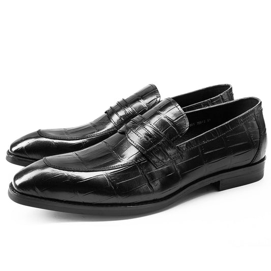 Spring Autumn Comfortable Classic Business Flat Loafers Shoes