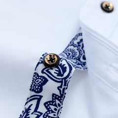 Porcelain Collar Dress Shirt