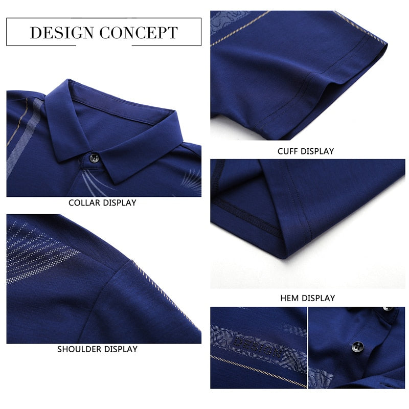 Korean Fashion T Shirts Men Summer Thin Breath Short Sleeve T-shirt