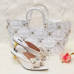 Style Women Shoes and Bag to Match in Color matching