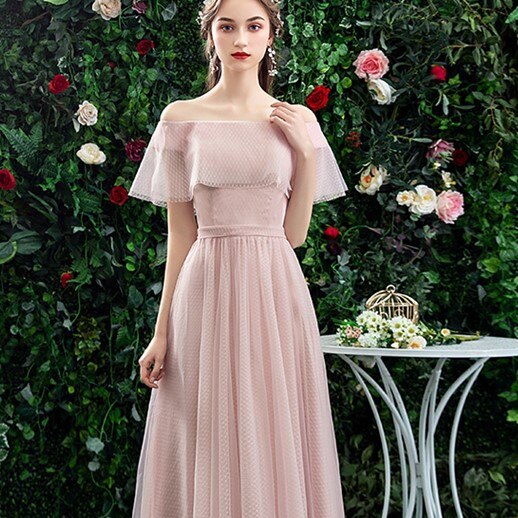 Homecoming Dresses: Women Pink Prom Dresses Evening Party Gown Lady Princess