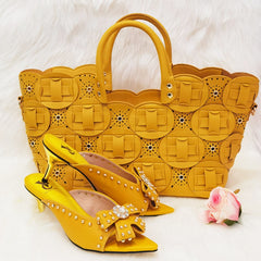 Style Women Shoes and Bag to Match in Color matching