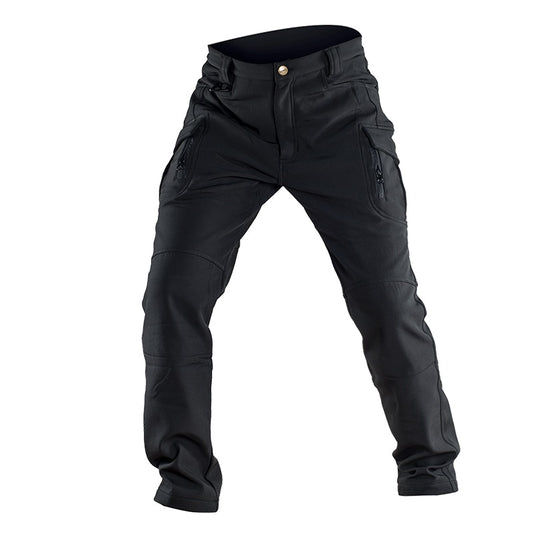 Warm Winter Soft Shell Fleece Pants Travel Waterproof Outdoor Trekking