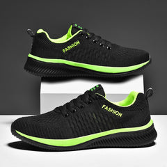 Sneakers Men Summer Breathable Shoes For Men Big Size Black White Casual