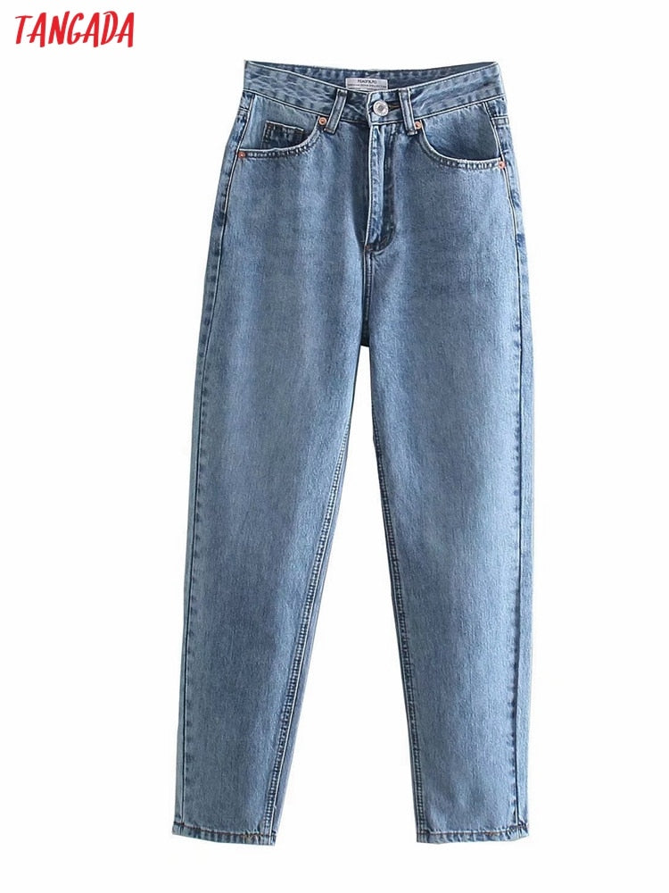 Fashion Casual Black Jeans Pants for Women Trousers Pockets