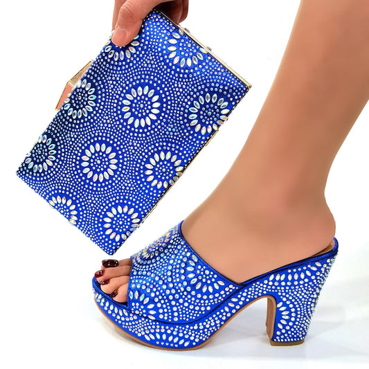 Matching Shoes and Bags: Pu Leather Italian Special Arrivals Shoes And Bag Set Nigerian