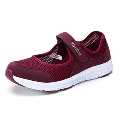 Red Women Vulcanize Shoes Casual Sneakers Female Soft Flat For Lady