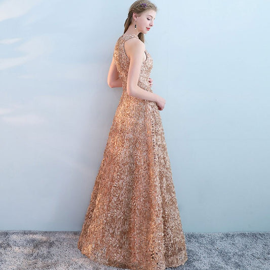 Homecoming Dresses: Khaki Prom Dresses Plus Size Formal Dress