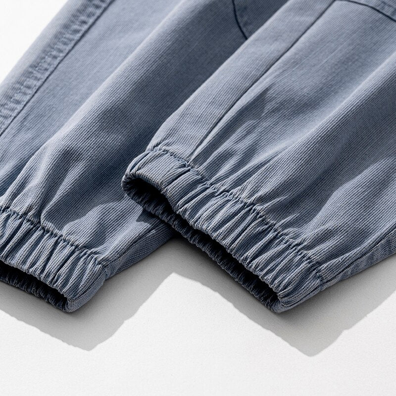 Spring Summer Cotton Jogger Pant Men Pants Harajuku Cargo Jeans