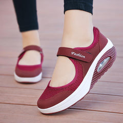 Red Women Vulcanize Shoes Casual Sneakers Female Soft Flat For Lady
