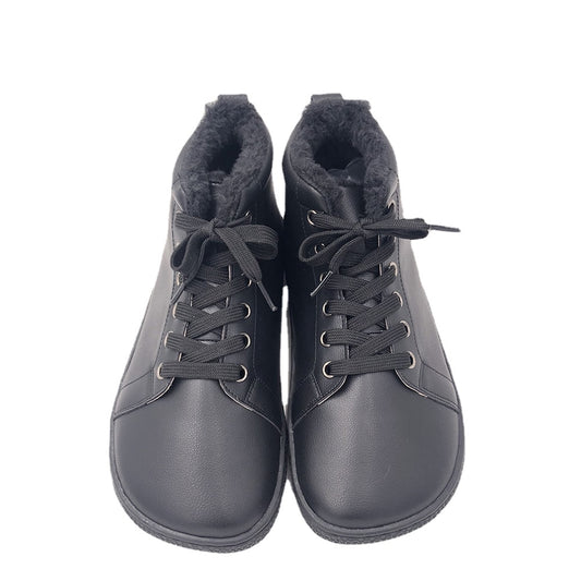 Tipsietoes Barefoot Leather Boots with fur inside for Women and Kids