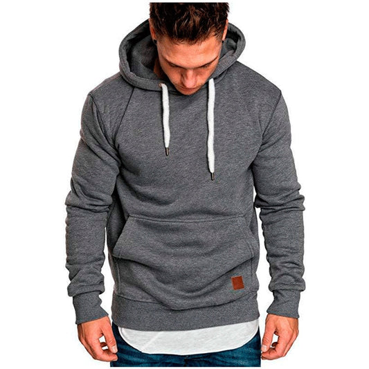 Mens Sweatshirt Long Sleeve Autumn Spring Casual Hoodies Top