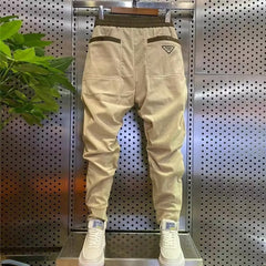 Man Corduroy Sweatpants Autumn Winter Men Baggy Joggers Fashion Streetwear