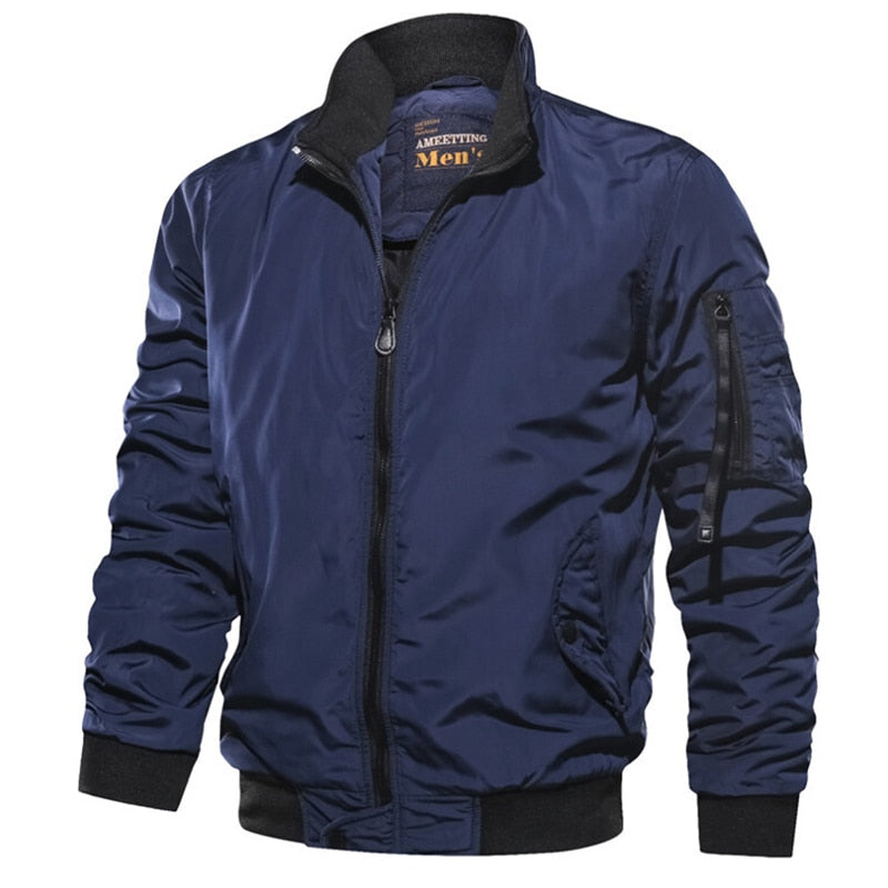 Men Military Jacket Coat Mens Autumn Winter Bomber Jackets Mens