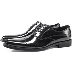 High Quality Men Dress Suit Cow Genuine Leather Oxfords Shoes