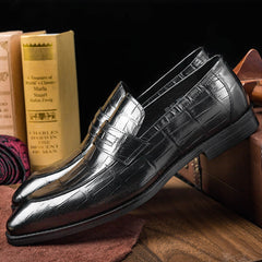 Spring Autumn Comfortable Classic Business Flat Loafers Shoes
