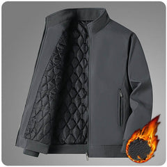 Plus Size 6XL 7XL 8XL Thicken Warm Varsity Jacket Coat Men Windbreaker