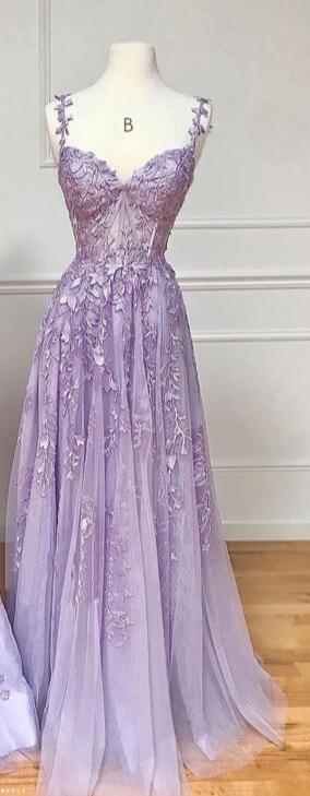 Evening Dresses: Long Lace Appliques Crystal Mermaid for ladies