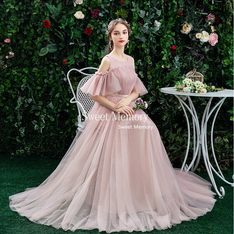 Homecoming Dresses: Women Pink Prom Dresses Evening Party Gown Lady Princess
