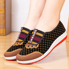 Spring and Autumn Cloth Shoes Women Single Shoes Soft Soled Anti Slip