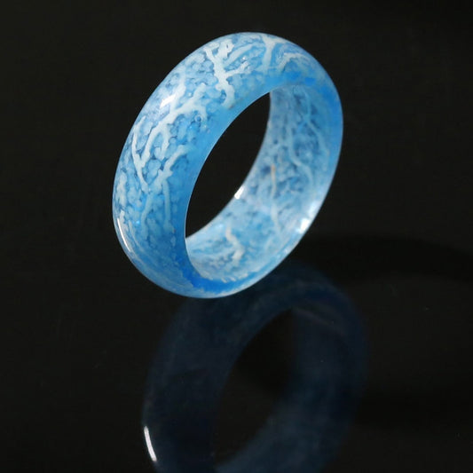 Glow Ring Glowing In The Dark Stainless Steel Fashion Jewelry Decoration