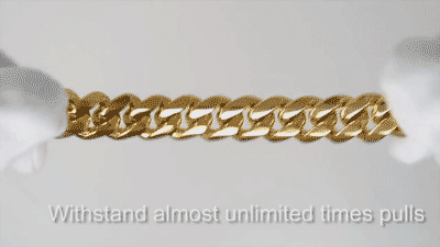 14mm 18K Gold 5-Layer Plated Premium Durable Cuban Chain