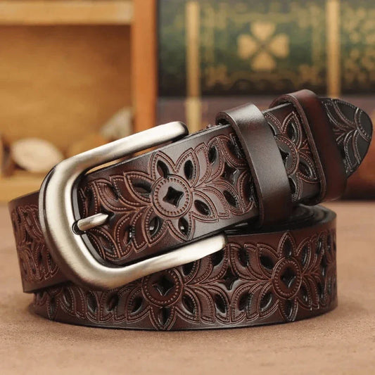 High-Quality Wear-Resistant And Waterproof Pu Leather Black Business Casual Skirts Accessories women belts Jeans Vintage Belts
