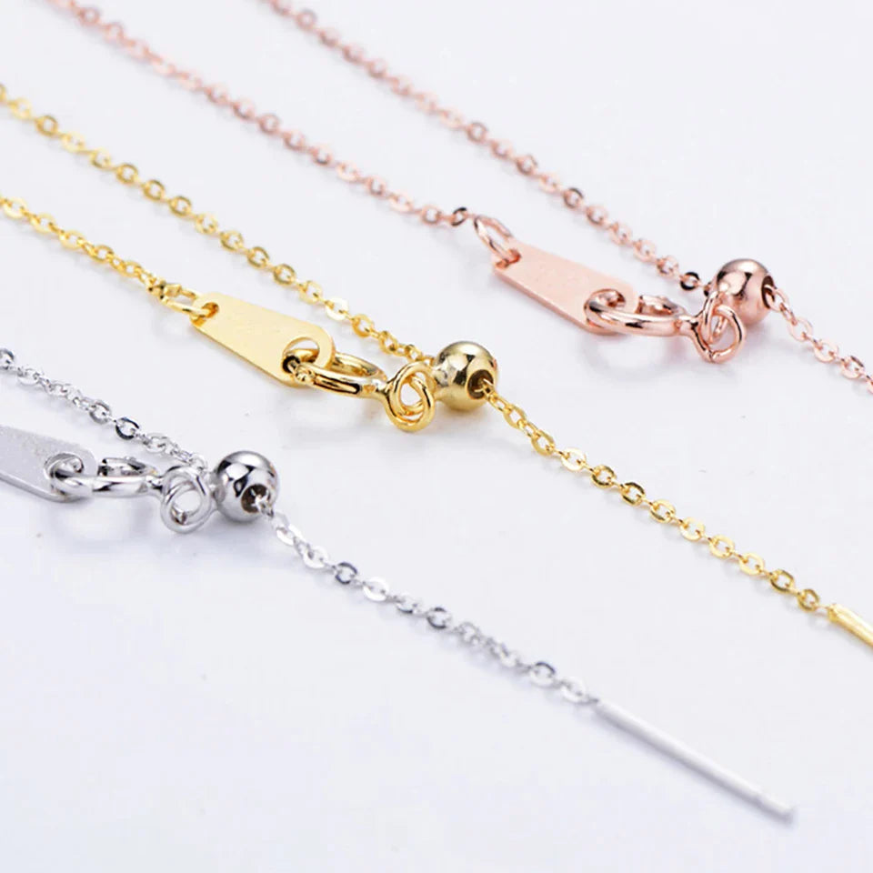 eManco Adjusta Long Layered Pendant Necklace  Stainless Steel Necklace Chocker Necklaces for Women Fashion Jewelry YX26925