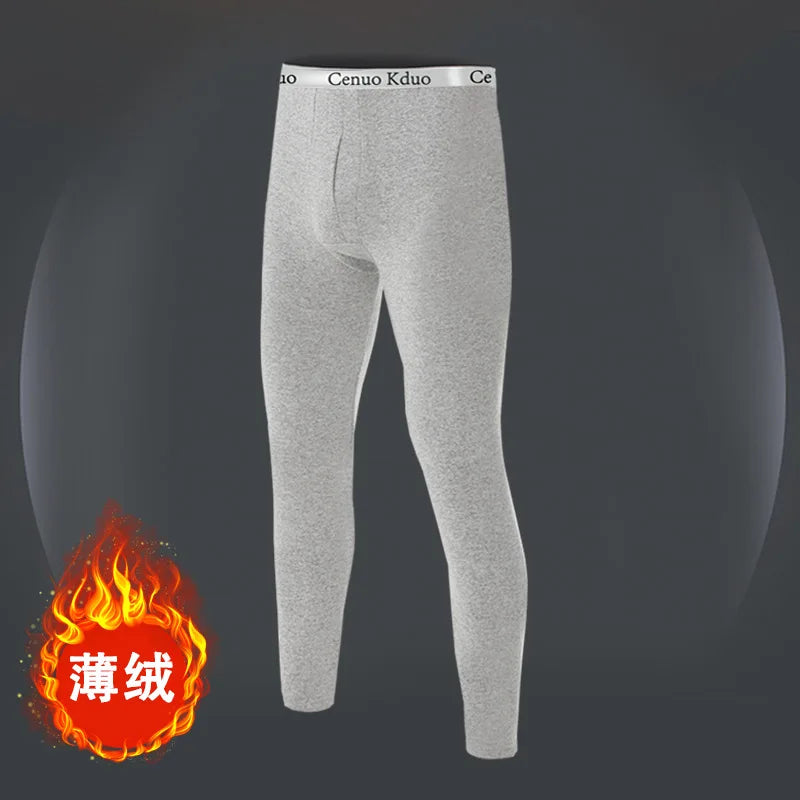Men Long Johns Thermal Skin-Friendly Underwear Winter Warm Long Pants Male