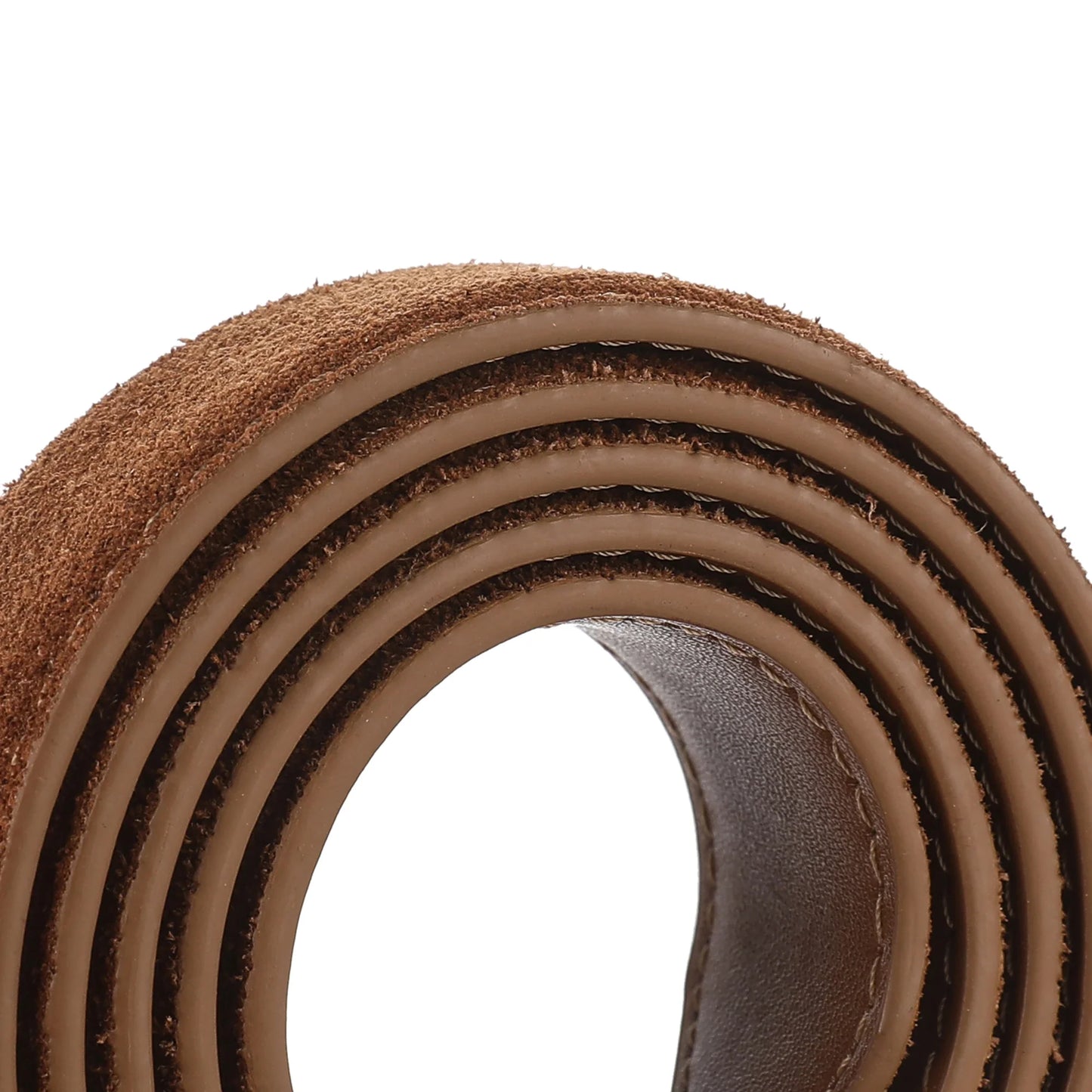 Fashion Suede Cowhide Women‘s Belts Genuine Leather 2.8cm Wide Belt Metal Buckle Women Belt Matched Dress Jeans Skinny Girdle
