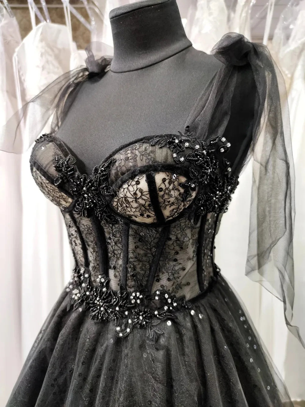 Homecoming Dresses: Black Wedding Dresses Ball Gown Prom Dresses