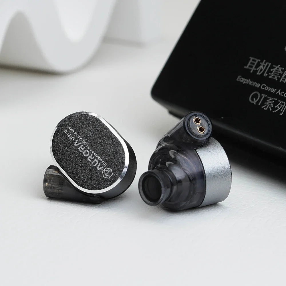 ROSESELSA Aurora Ultra 1DD+1 Planar Dual-driver Hybrid In-Ear Earphones HiFi Music Gaming Earbuds with 3.5mm to Type C DAC