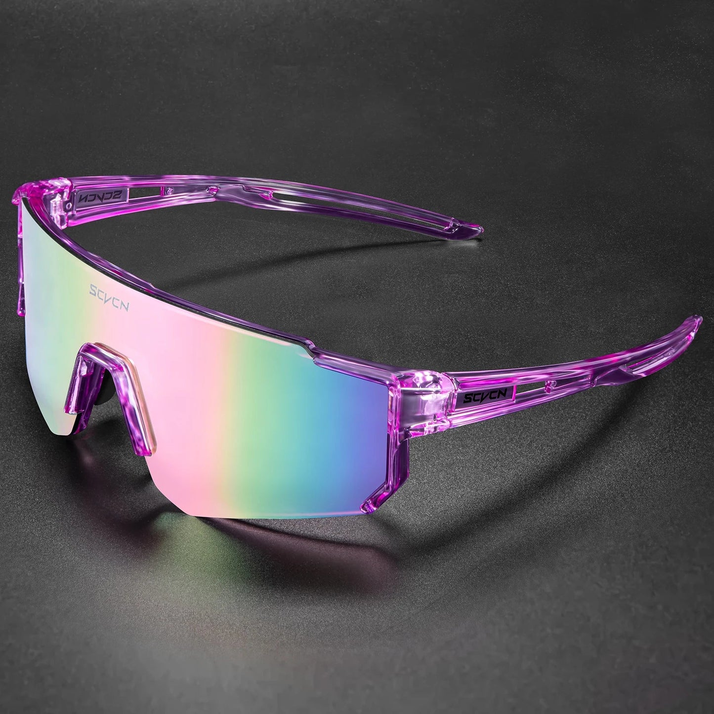 Scvcn New Fashion Sunglasses Men Women Bike Eyewear Sports Riding Glasses Bicycle Goggles Runing Drving Racing UV400 MTB Eyewear